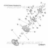 DRIVE TRAIN, PRIMARY CLUTCH