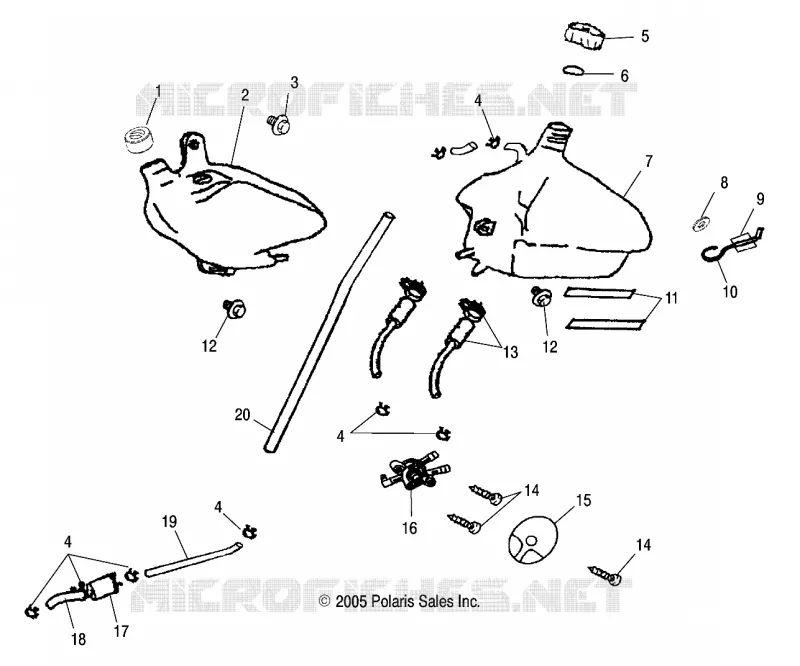 OIL TANK/FUEL TANK