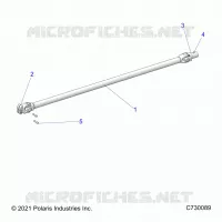 DRIVE TRAIN, FRONT PROP SHAFT
