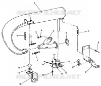 EXHAUST SYSTEM 440 XCR 0961660 (4932113211C004)