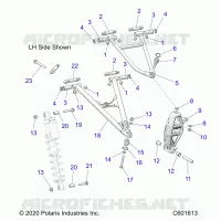 FRONT WISHBONES