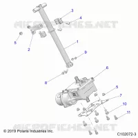 STEERING POST ASM.