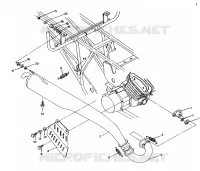 MUFFLER MOUNTING 250 6X6 / W928727 (4922842284008A)