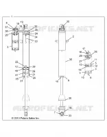 SUSPENSION, FRONT SHOCK