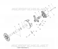 DRIVE TRAIN, PRIMARY CLUTCH