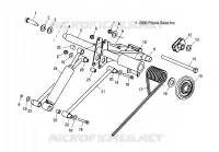 REAR SUSPENSION TORQUE ARM AND SHOCK