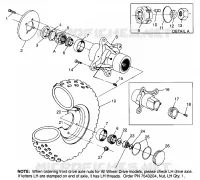 FRONT WHEEL SCRAMBLER W967840 (4935823582B006)