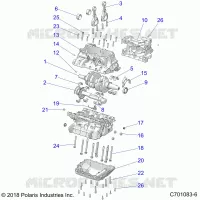 ENGINE, CRANKCASE AND CRANKSHAFT