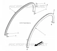 ROOF RAILS, 2 PASSENGER