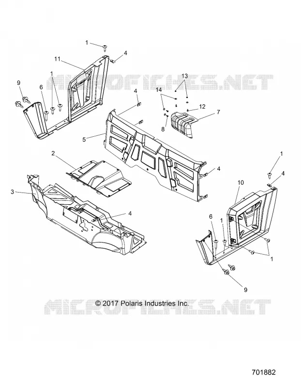 FLOOR AND FENDERS