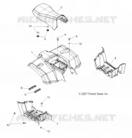 REAR CAB   SEAT