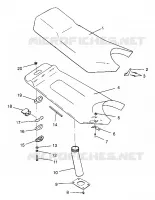 SEAT SL 900 B964291 AND  INTL. SL 900 I964291 (4935583558A011)