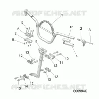 STEERING, HANDLEBAR MOUNTING