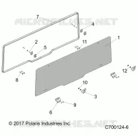 REAR BODYWORK WINDOW