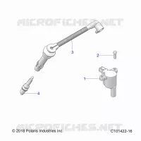 ELECTRICAL, IGNITION COIL, WIRE AND SPARK PLUG