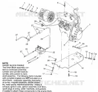 ENGINE MOUNTING SPORT 0960443, SPORT TOURING 0960243 AND EUROPEAN SPORT TOU (4932223222C007)