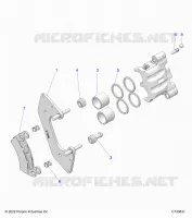 FRONT BRAKE CALIPER