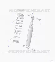 SUSPENSION, FRONT SHOCK MOUNTING