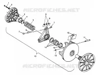 DRIVE CLUTCH TRAN SPORT 0970143 AND EUROPEAN TRAN SPORT E970143 (4938293829B013)