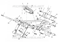 FRONT TORQUE ARM XLT 0950756, XLT SKS 0950556,  XLT SKS EURO E9505 (4928842884C001)