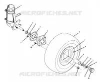 FRONT WHEEL ASSEMBLY 350 2X4 / W927539 (4922882288017A)