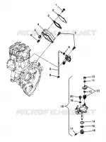 OIL PUMP SPORT 400L W98BA38C (4947234723C014)