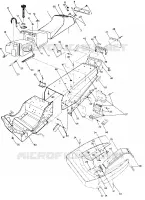 CHASSIS AND SEAT SPORT, TRAIL, 400 AND 600 (4912701270001A)