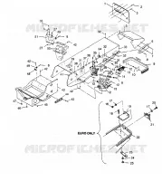 TUNNEL ASSEMBLY XLT TOURING 0952857 AND  EUROPEAN XLT TOURING E952857 (4929172917A006)