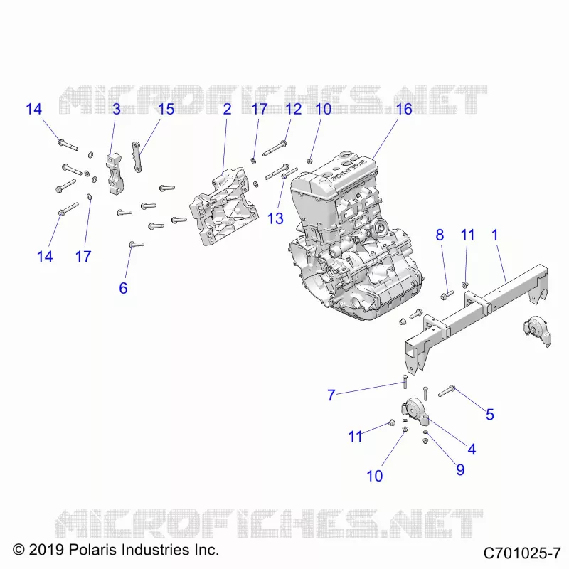 ENGINE, ENGINE MOUNTING