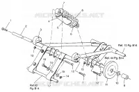 FRONT TORQUE ARM SPORT TOURING 0960243 AND EUROPEAN SPORT TOURING E960243 (4932223222C001)