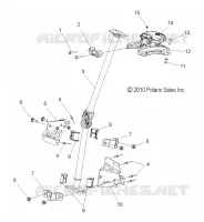 ADJUSTABLE STEERING POST  