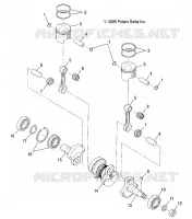 PISTON   CRANKSHAFT