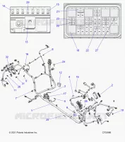 ELECTRICAL, WIRE HARNESS, CHASSIS