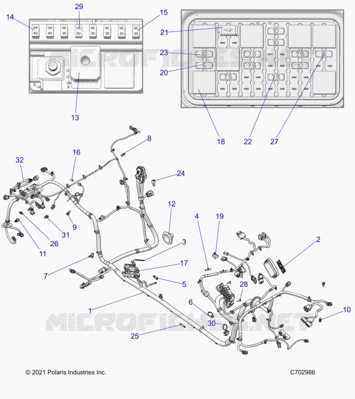 ELECTRICAL, WIRE HARNESS, CHASSIS