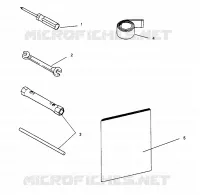 TOOL KIT    WIDETRAK GT 0962061 AND EUROPEAN WIDETRAK GT E962061 (4931623162B014)