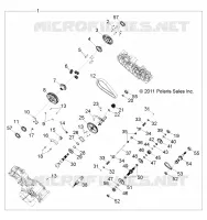 DRIVE TRAIN, MAIN GEARCASE INTERNAL
