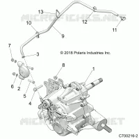 DRIVE TRAIN, MAIN GEARCASE MOUNTING