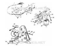 ELECTRICAL/TAILLIGHT ASSEMBLY SPORT 400L W958540 (4930133013C006)