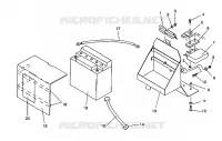 BATTERY BOX ASSEMBLY RXL/0930768 AND RXL SKS/0930568 (4922992299028A)