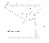 REAR SUSPENSION STABILIZER BAR