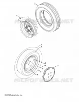 WHEELS, OPTIONS, WHEEL 12 INCH