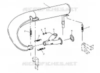 EXHAUST SYSTEM CLASSIC TOURING 0963365 AND EUROPEAN CLASSIC TOURING E963365 (4933623362C006)