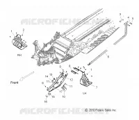 CHASSIS, CLUTCH GUARD AND FOOTRESTS