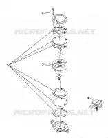 FUEL PUMP ASSEMBLY SL 750 / B934070 (4924752475030A)
