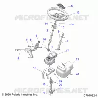 STEERING,STEERING ASSEMBLY, EPS
