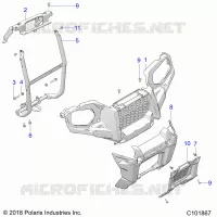 FRONT BUMPER AND MOUNTING