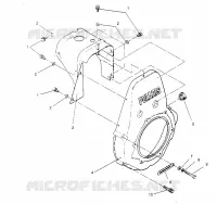 BLOWER HOUSING 0953427 (4928902890D010)