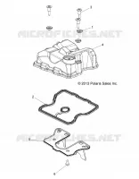 ENGINE, VALVE COVER
