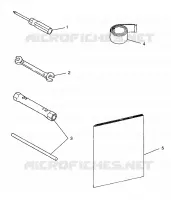 TOOL KIT    SPORT 0980443 AND SPORT TOURING 0980243 (4942054205C014)