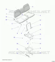 SEAT ASM. AND SLIDER